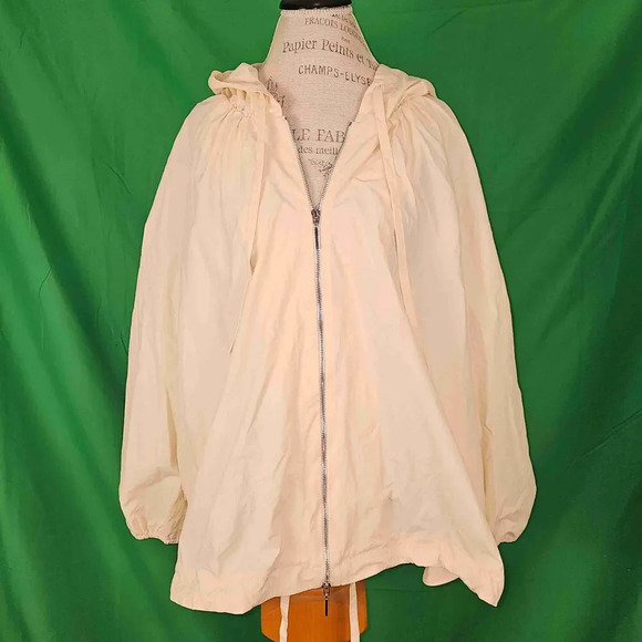 Studio Nicholson Womens Buttermilk Nylon Technical Masera Jacket 1 US 6 Pullover - Picture 1 of 5